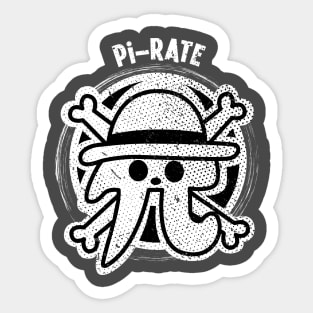 Pi-Rate Sticker